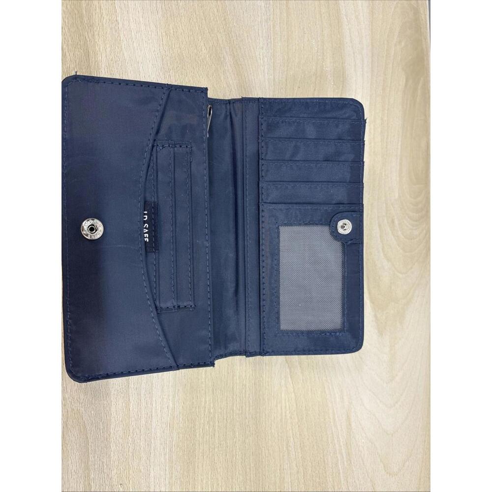 Nautica Plain Sailing Mnoney Manager- Navy - Picture 4 of 9